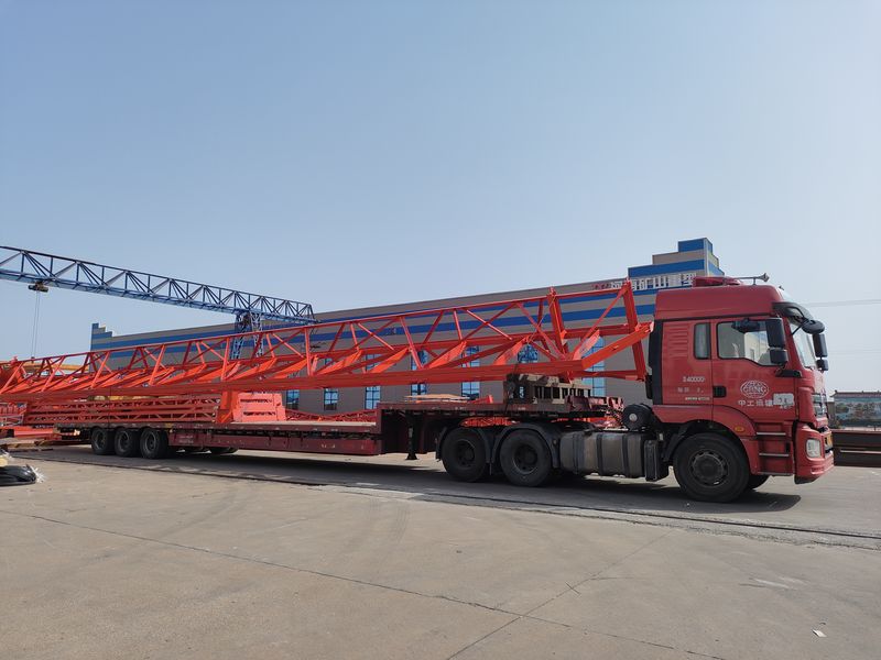 電動葫蘆門式起重機  MH10t—25m 制作完成，發(fā)往陜西榆林交付客戶使用