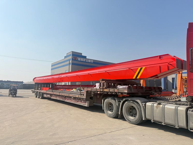 電動單梁起重機(jī) LD10t-18.75m 制作完成  裝車發(fā)出